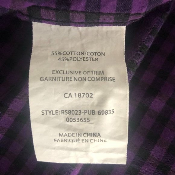 Boys Checkered Dress Shirt - Picture 4 of 4